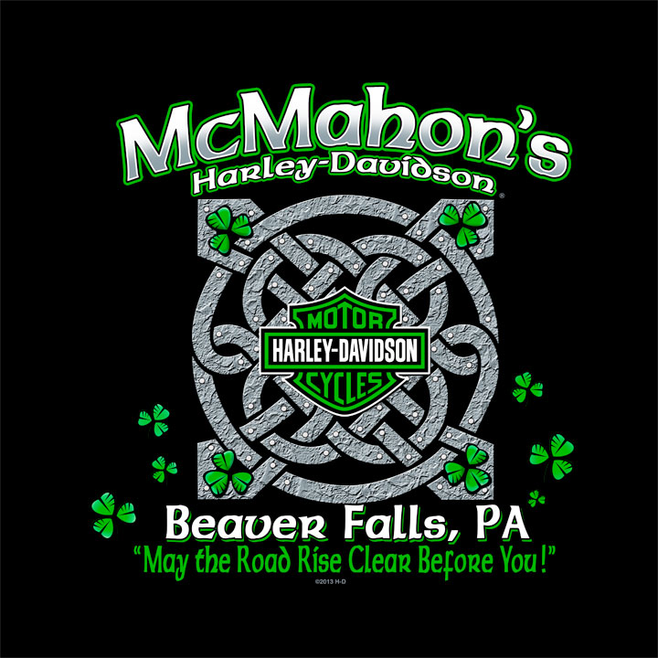 McMahon's Cycle Sales logo for t-shirt